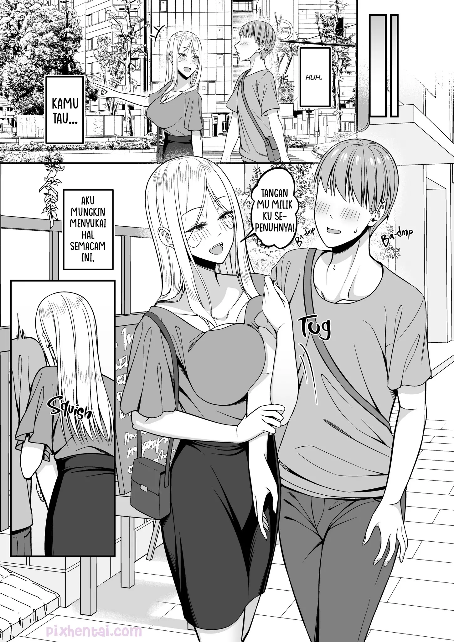 Komik hentai xxx manga sex bokep Big Titty Gyaru Coworker Offers More Than Just Drinks 18